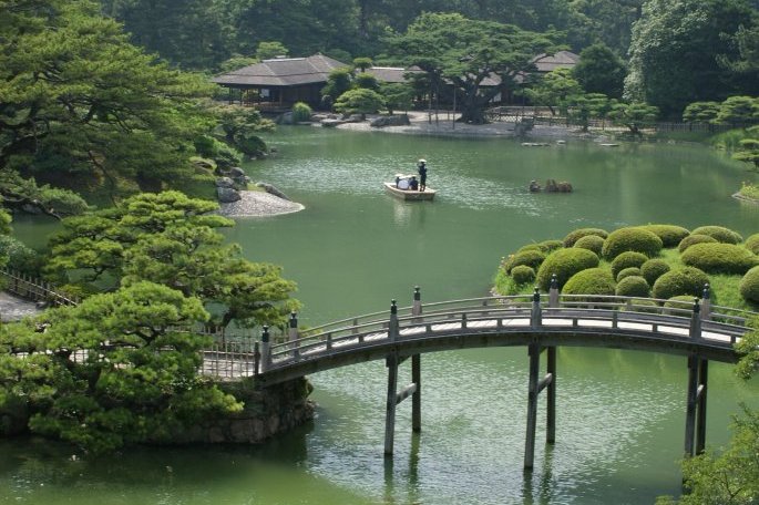 香川栗林公園與第88番大窪寺照片