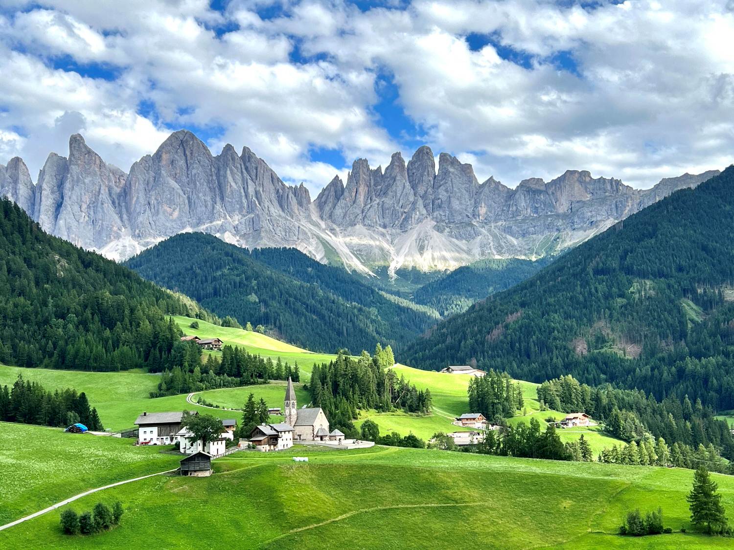 西多洛米蒂景觀